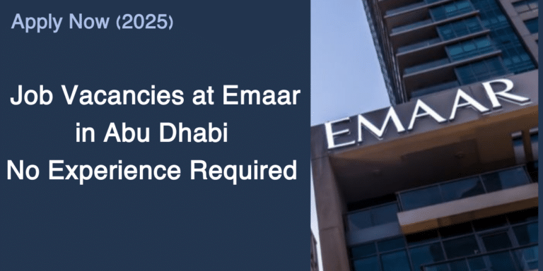 Job Vacancies at Emaar in Abu Dhabi