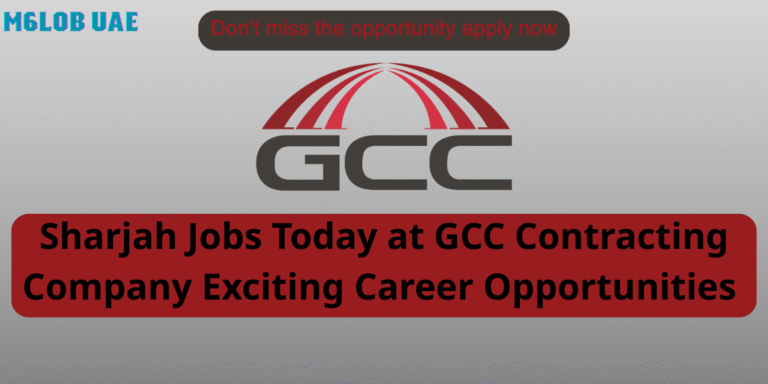 Sharjah Jobs Today