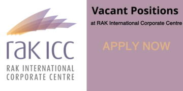 Vacant Positions at RAK International Corporate Centre